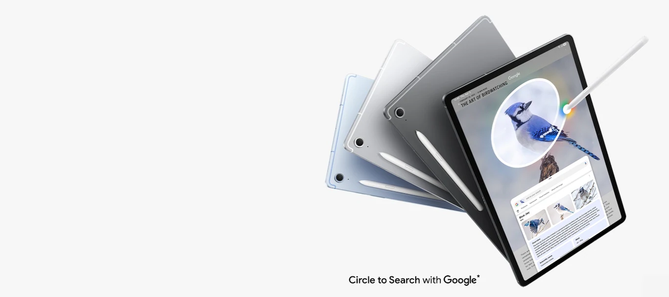 Samsung Galaxy Tab S10 FE 리뷰: 디스플레이: 10.9인치(FE) / 13.1인치(FE+) LCD, 90Hz 적응형 주사율, Vision Booster 공식 이미지 1